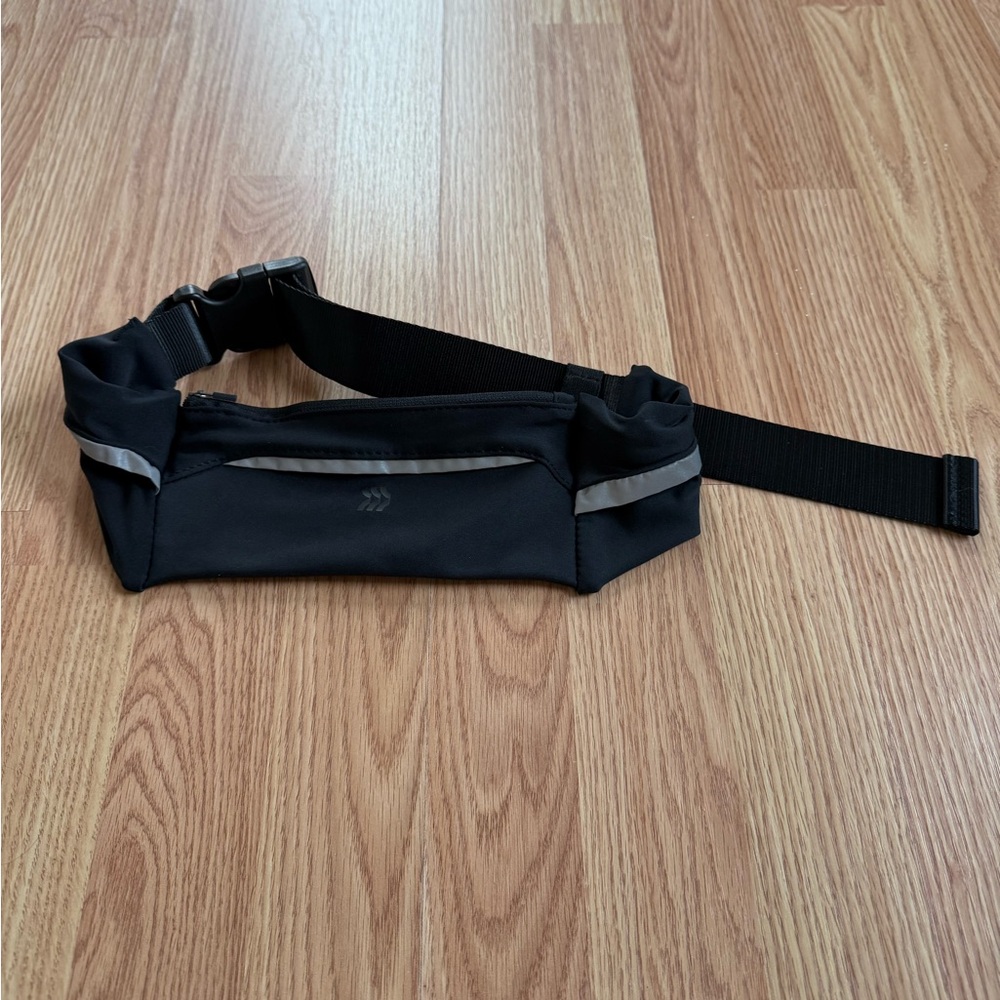 All In Motion Black Running Belt/ Fanny Pack